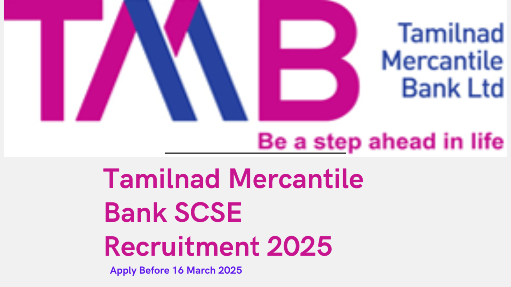 TMB SCSE 2025 Notification Out