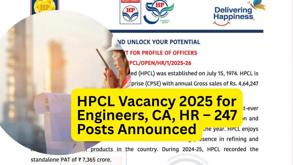 HPCL Officer Recruitment 2025
