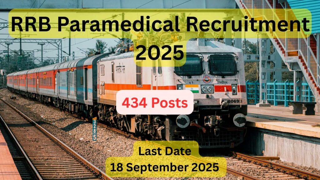 RRB Paramedical Recruitment 2025