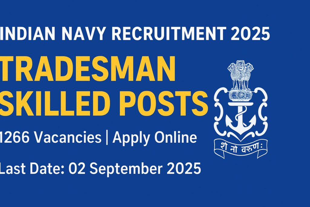 Indian Navy Recruitment 2025 Notification PDF