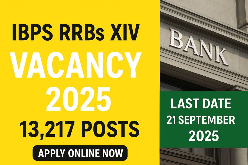 IBPS RRBs XIV Vacancy 2025