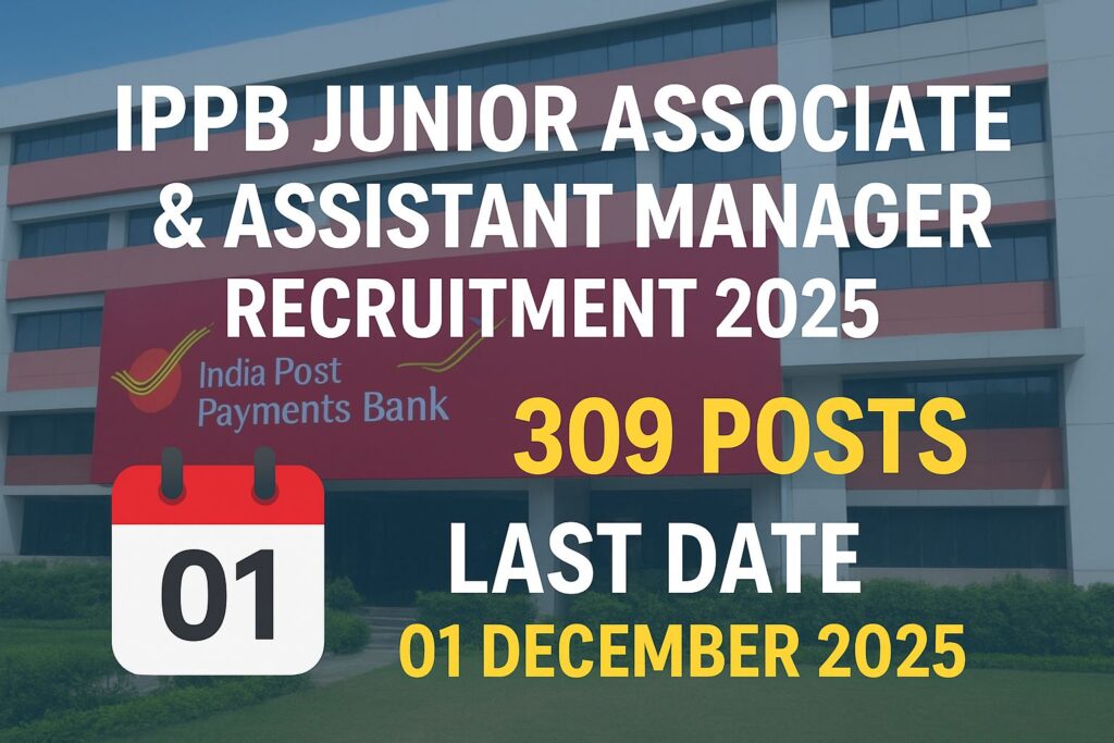 IPPB Junior Associate & Assistant Manager Recruitment 2025
