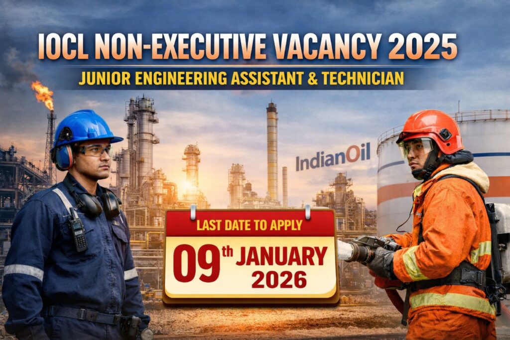 IOCL Non-Executive Recruitment 2025