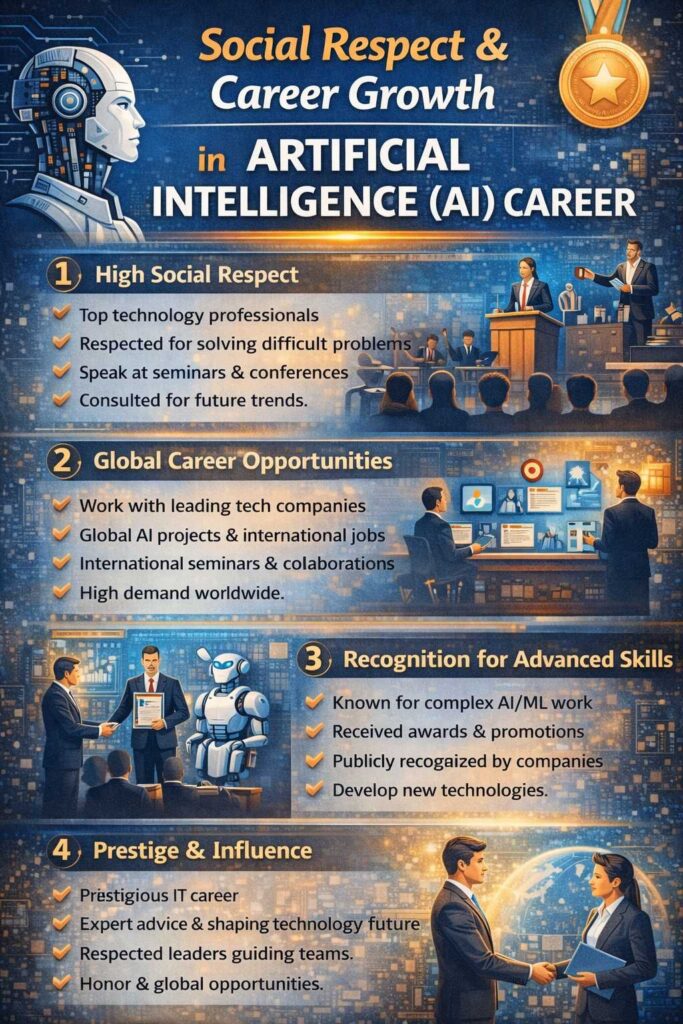 Social Respect & Career Growth in Artificial Intelligence (AI)