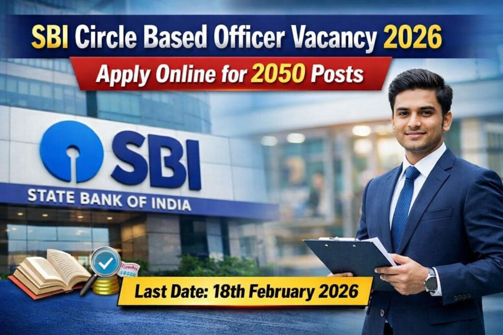SBI Circle Based Officer Vacancy 2026