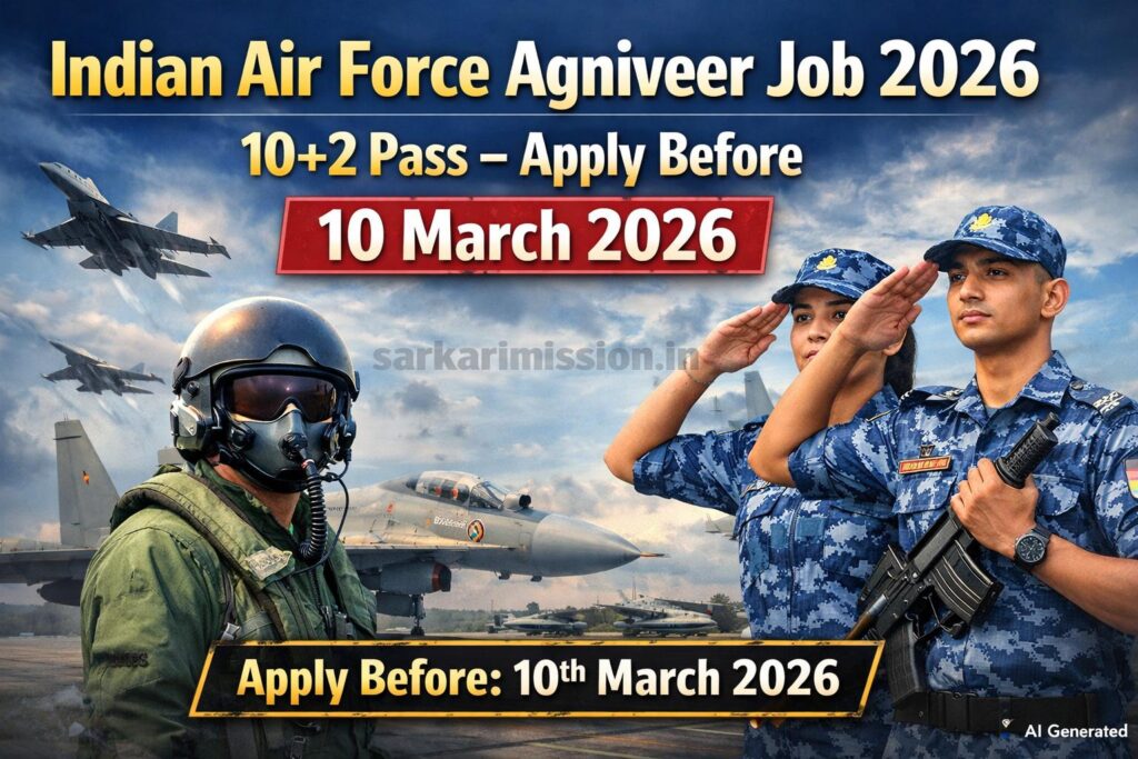 IAF Agniveervayu Intake 01/2027 Online Form 2026