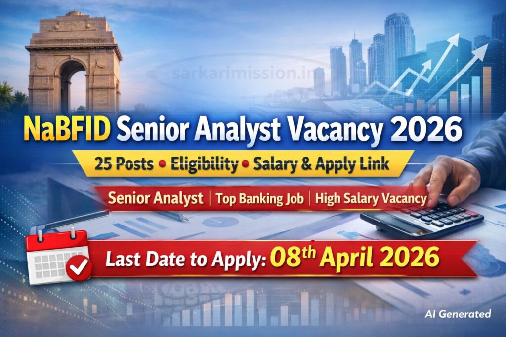 NaBFID Senior Analyst Vacancy 2026