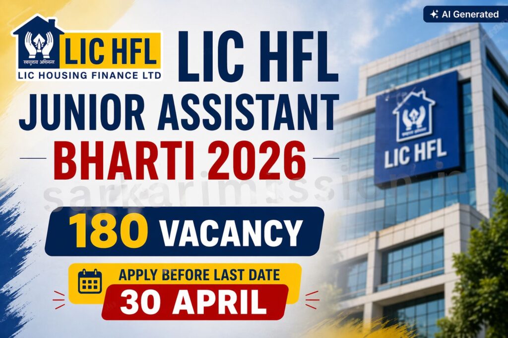 LIC HFL Junior Assistant Bharti 2026