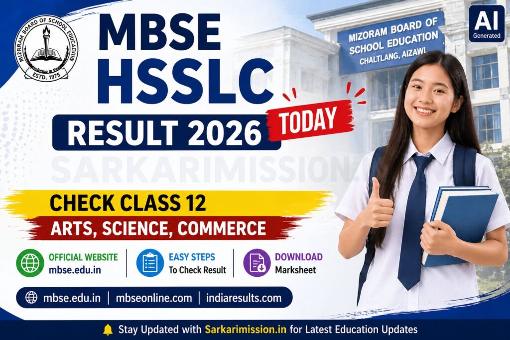 MBSE HSSLC Result 2026