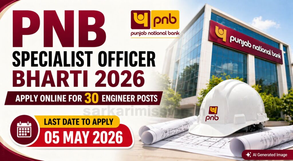 PNB Specialist Officer Bharti 2026