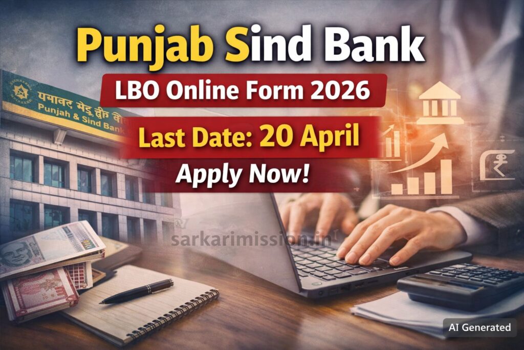 Punjab Sind Bank LBO Online Form 2026