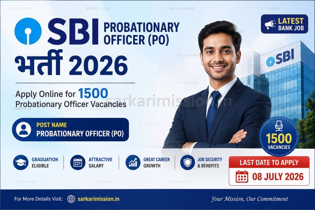 SBI PO Bharti 2026
