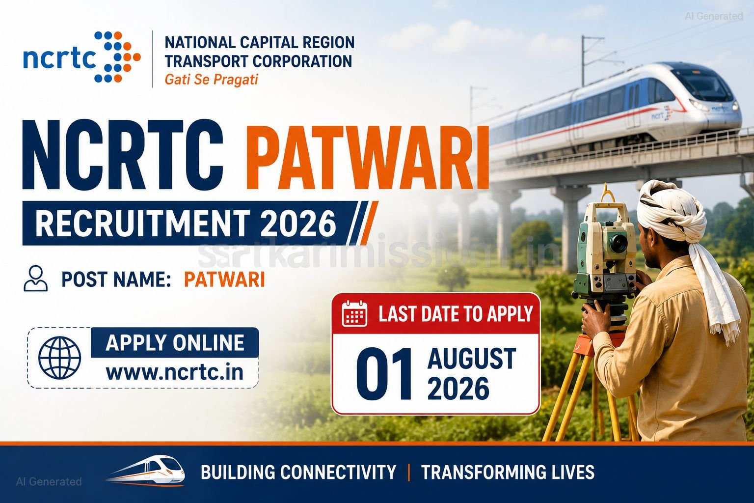 NCRTC Patwari Recruitment 2026