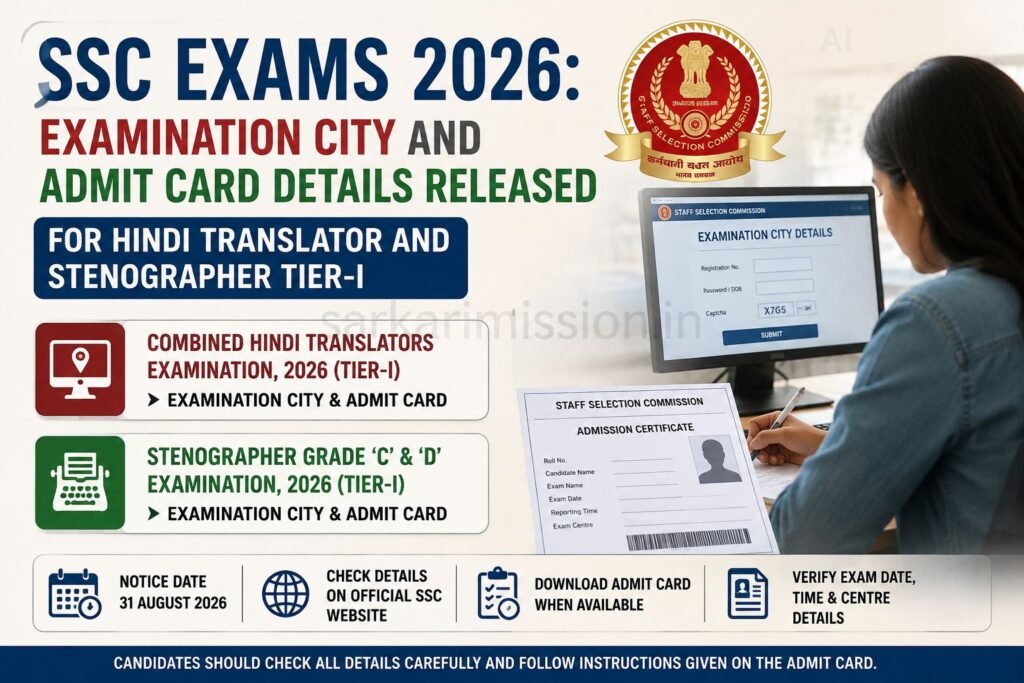 SSC Exams 2026