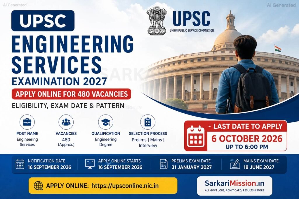 UPSC ESE 2027