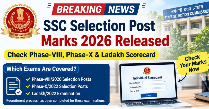 SSC Selection Post Marks 2026