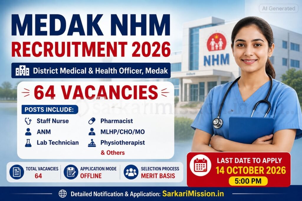 Medak Staff Nurse Recruitment 2026